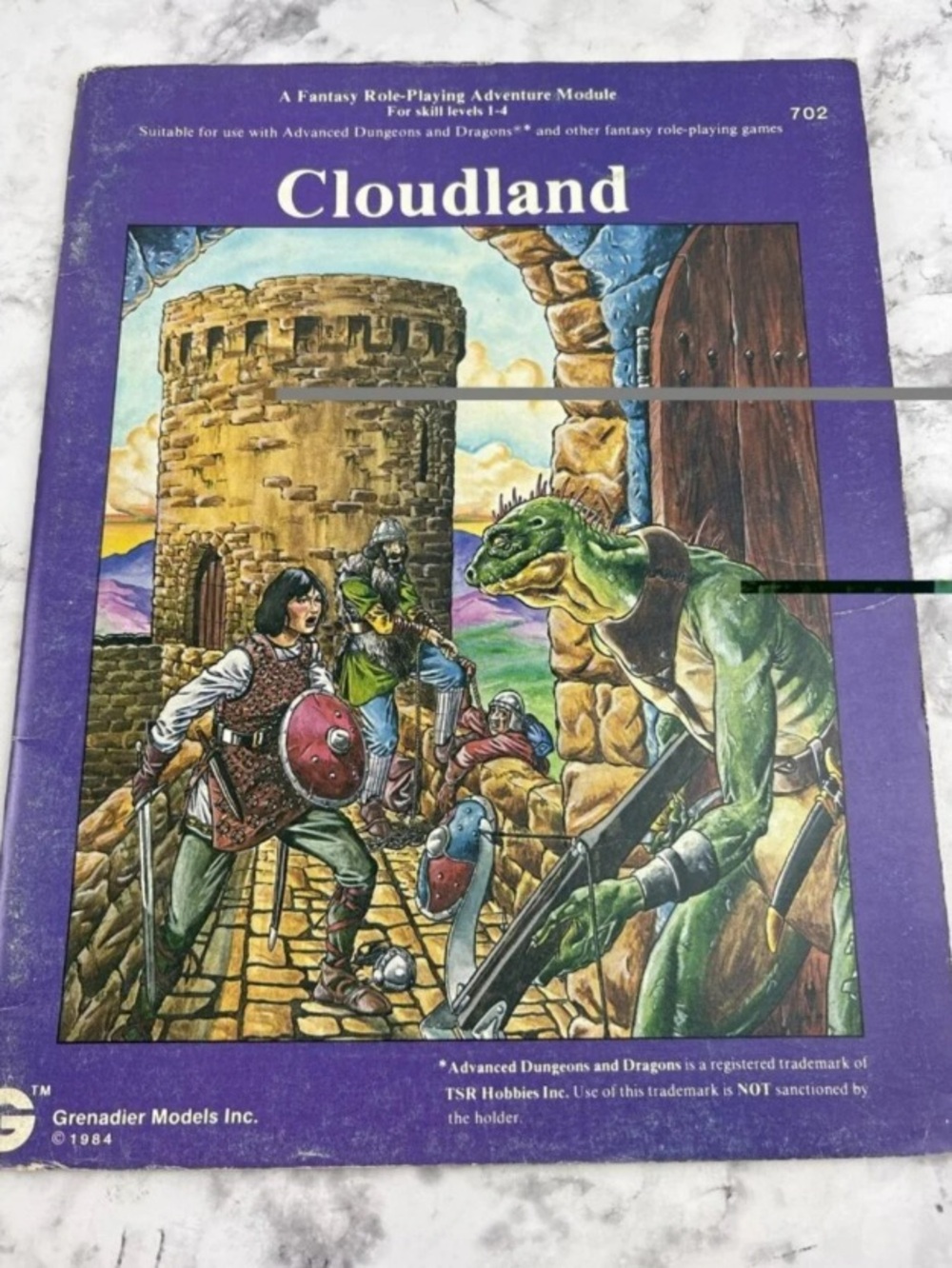 Cloudland adventure module cover